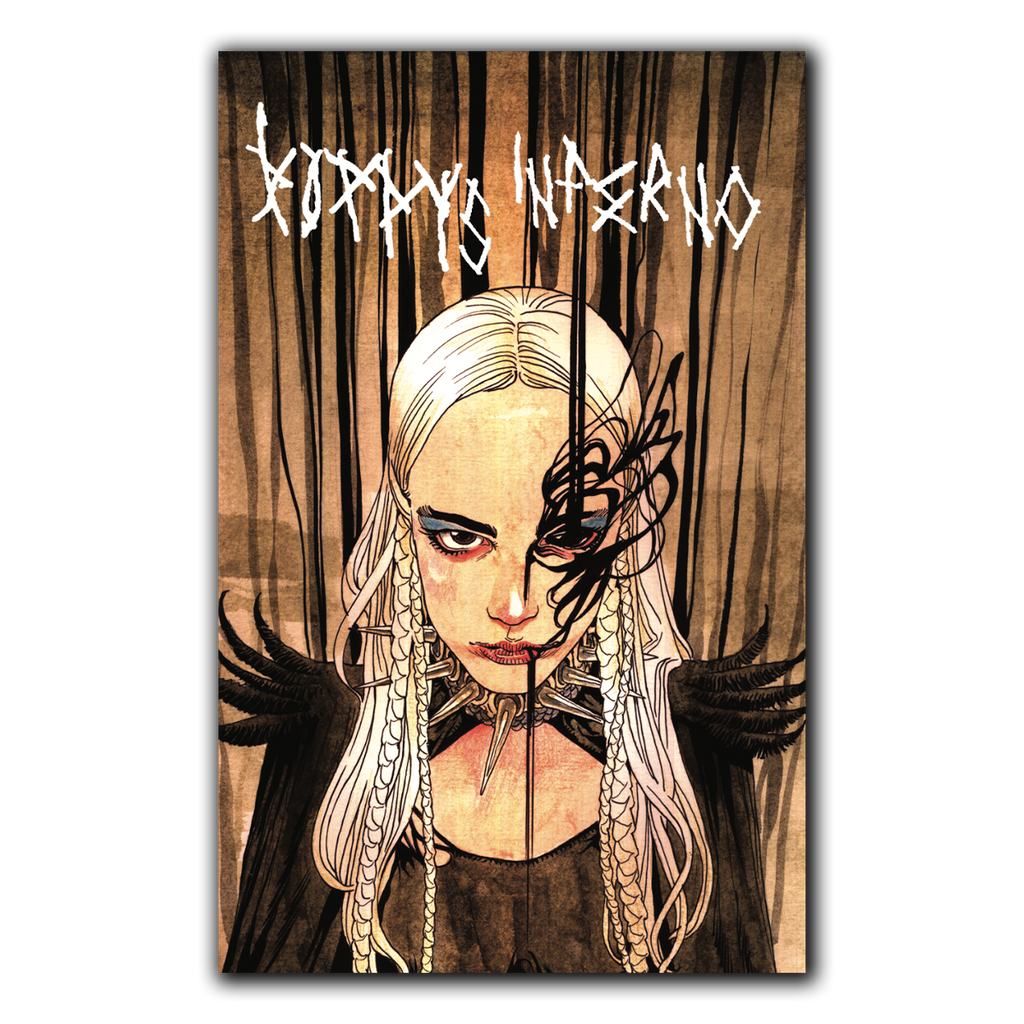 Poppy Poppy's Inferno - Limited Edition Variant #2 + 'Music To Scream To' Vinyl Record LP