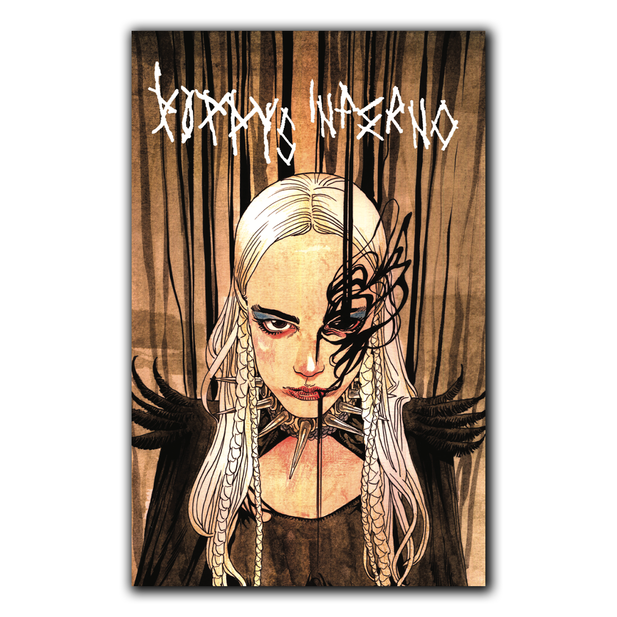 Poppy Poppy's Inferno - Limited Edition Variant #2 + 'Music To Scream To' Vinyl Record LP