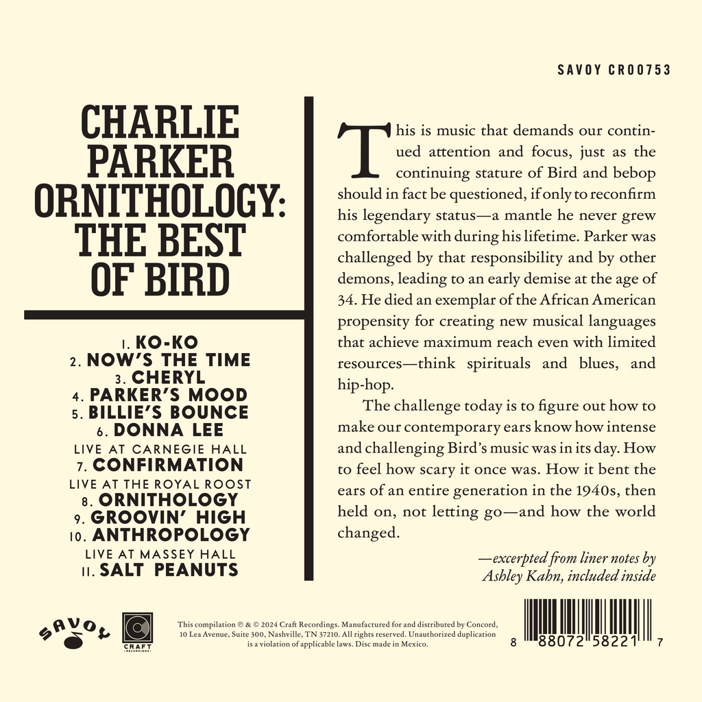 Ornithology: The Best Of Bird Music CD