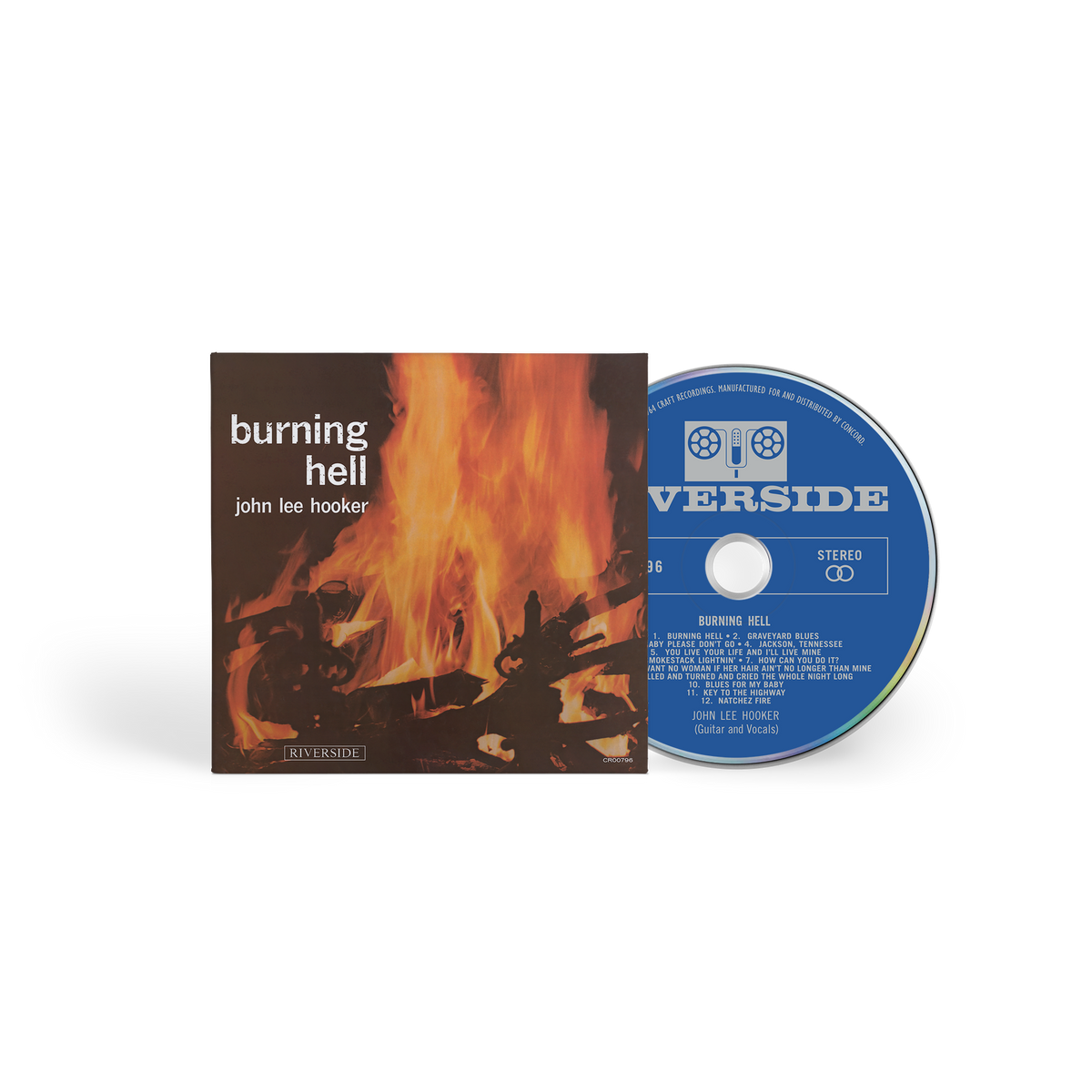Burning Hell (Bluesville Series) Music CD
