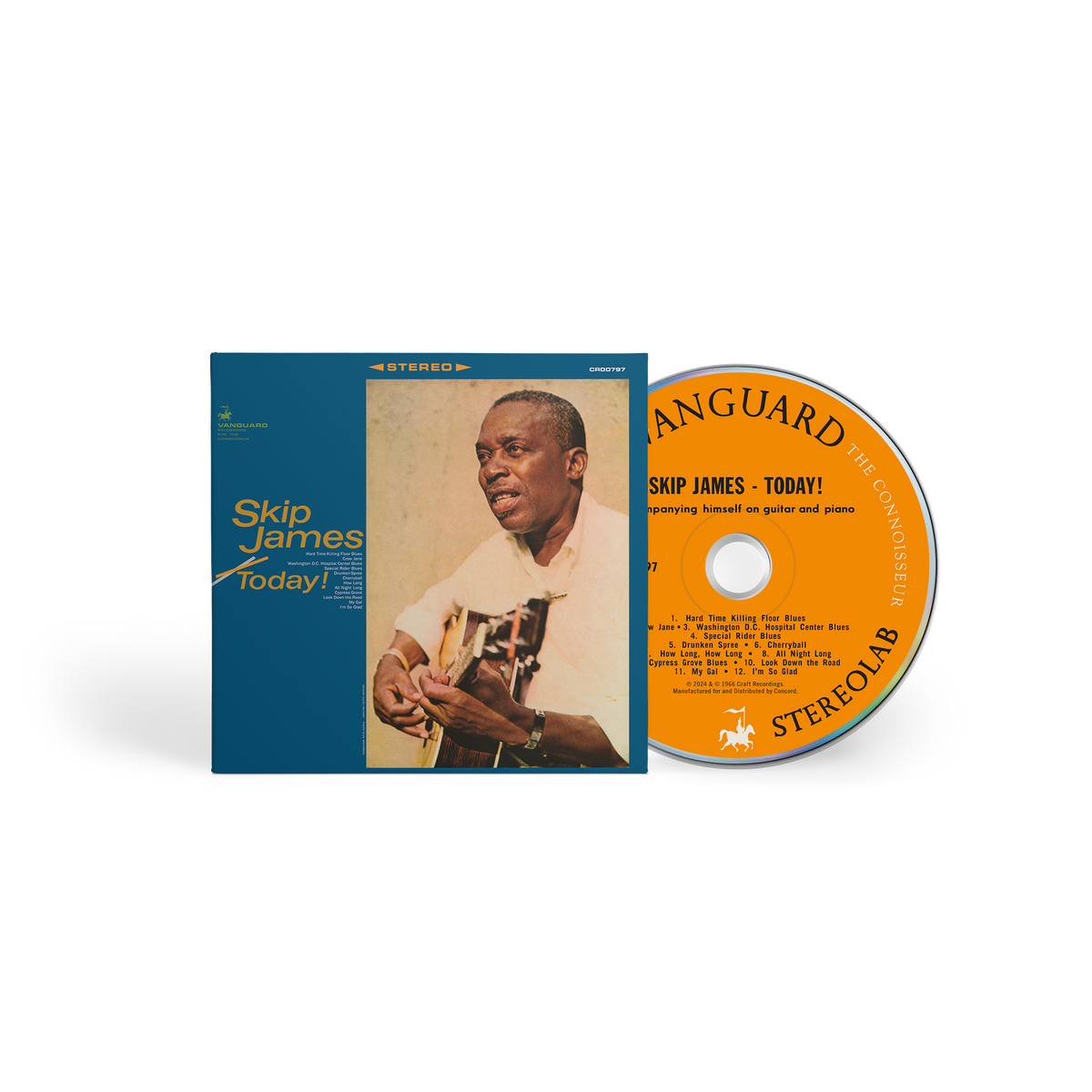 Today! (CD) Bluesville Music CD