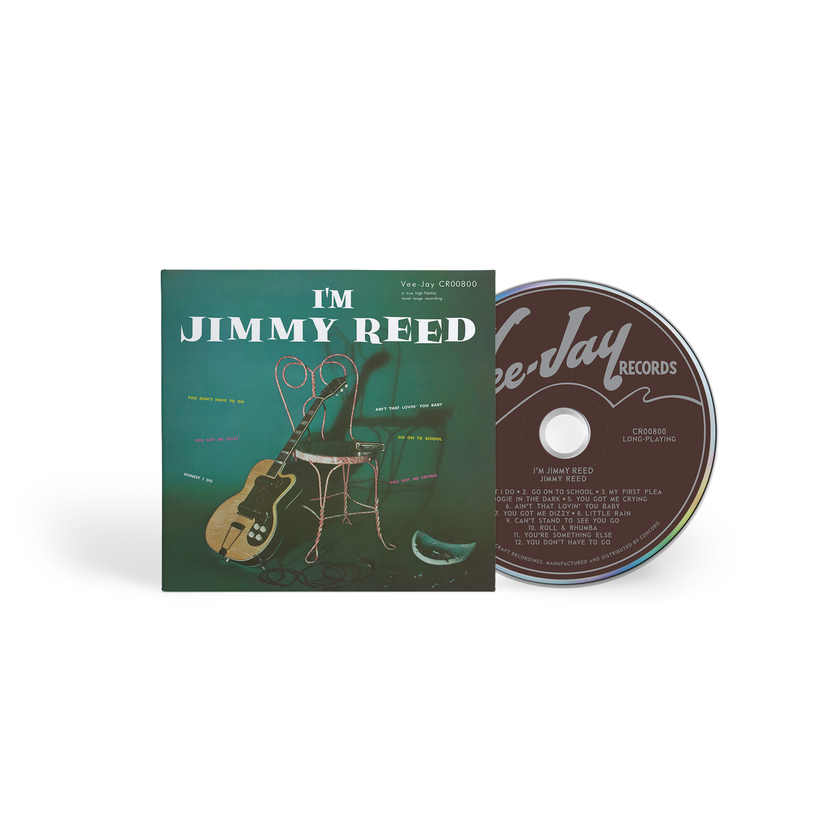 I'm Jimmy Reed  (Bluesville Series) Music CD