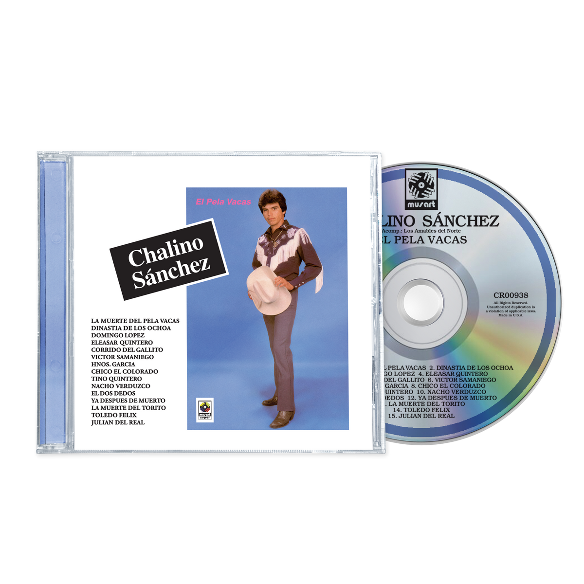 El Pela Vacas Music CD