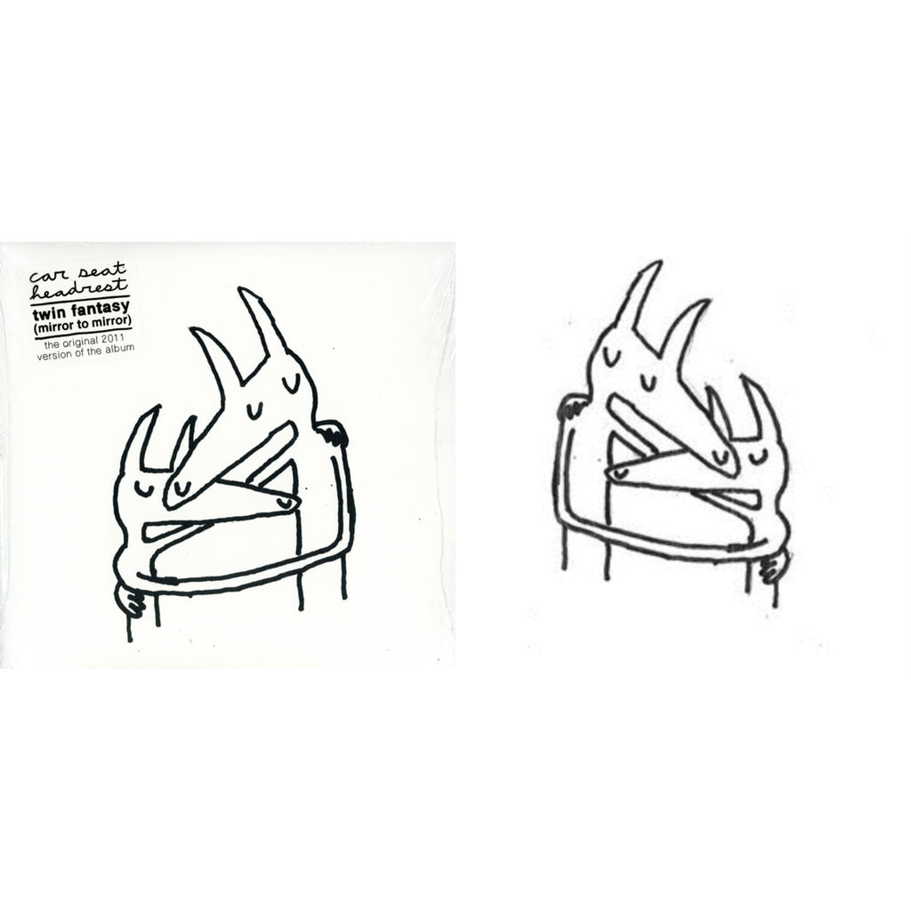 Twin Fantasy & Twin Fantasy (Mirror To Mirror) (White LP Vinyl)