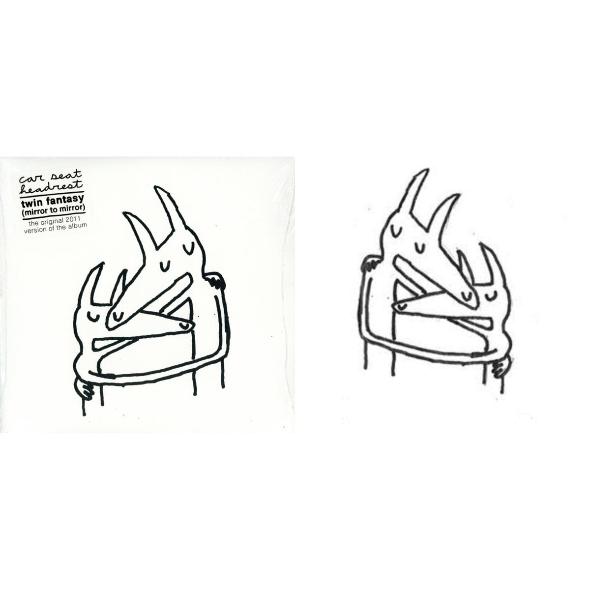 Twin Fantasy & Twin Fantasy (Mirror To Mirror) (White LP Vinyl)
