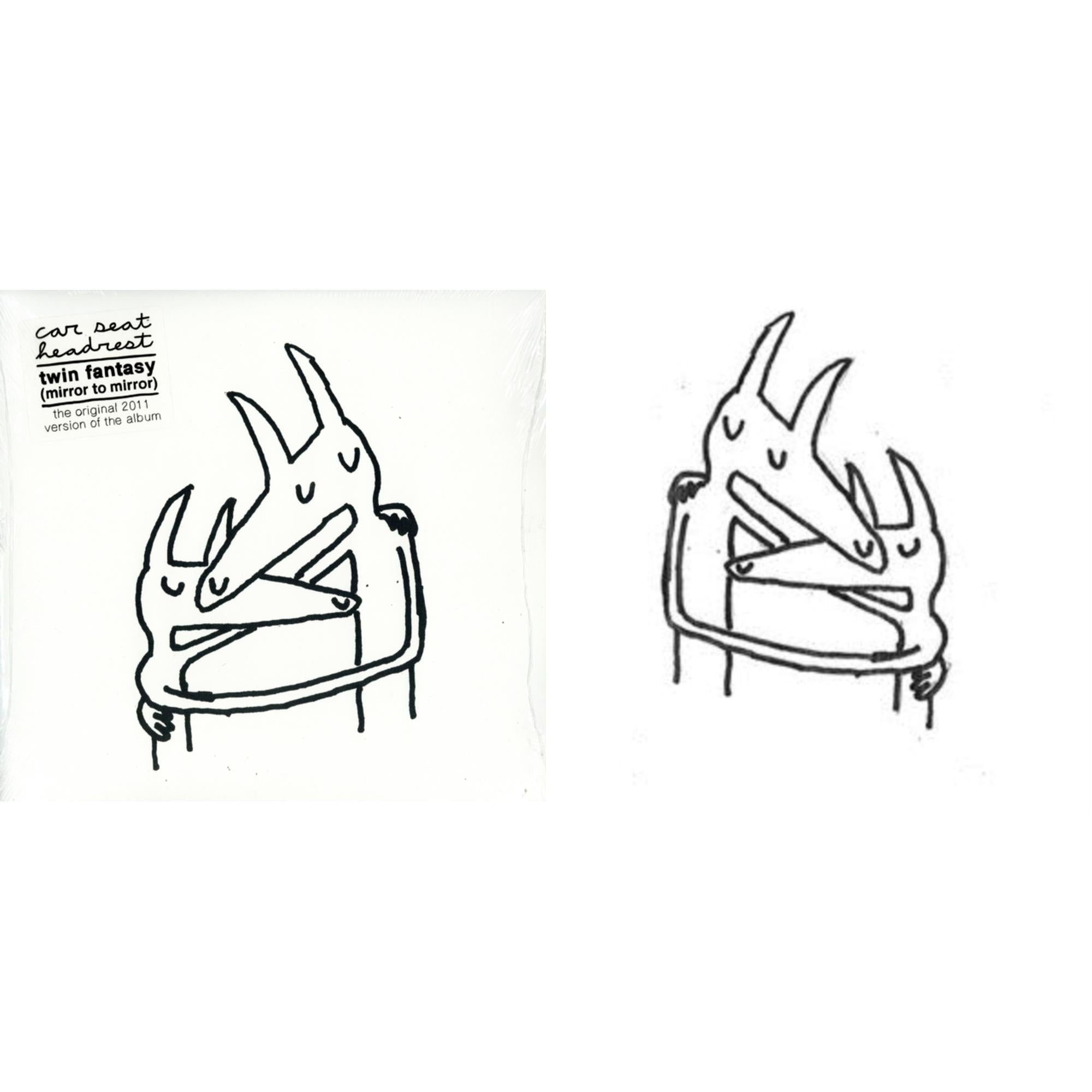 Twin Fantasy & Twin Fantasy (Mirror To Mirror) (White LP Vinyl)