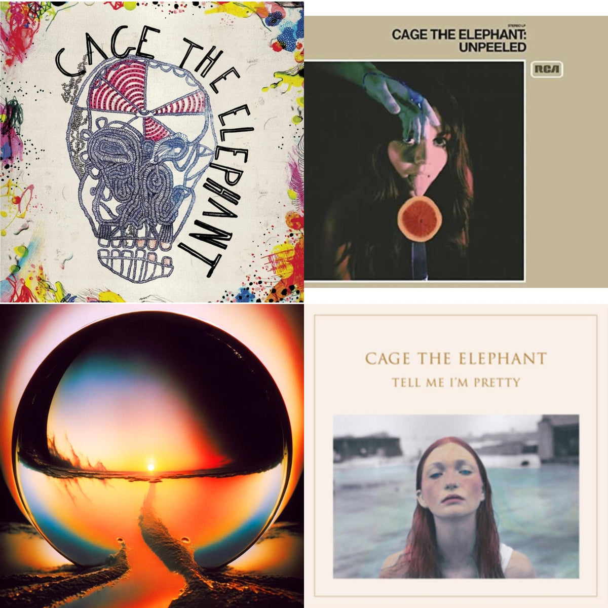 Neon Pill & Cage The Elephant (180G) & Tell Me I'm Pretty (180G/Dl Card/Gatefold) & Unpeeled (2LP/140G/Gatefold)