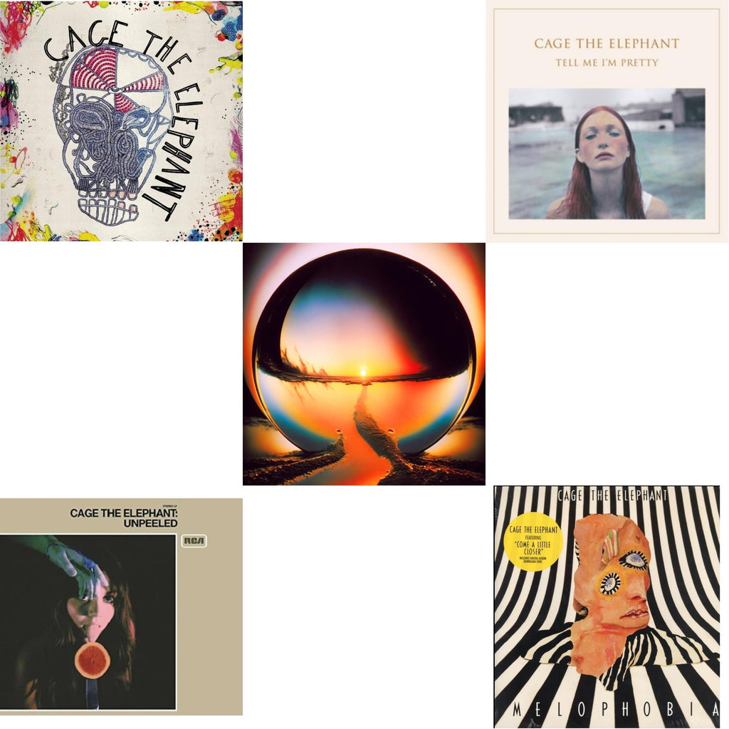 Neon Pill & Cage The Elephant (180G) & Tell Me I'm Pretty (180G/Dl Card/Gatefold) & Melophobia (180G/Dl Card) & Unpeeled (2LP/140G/Gatefold)