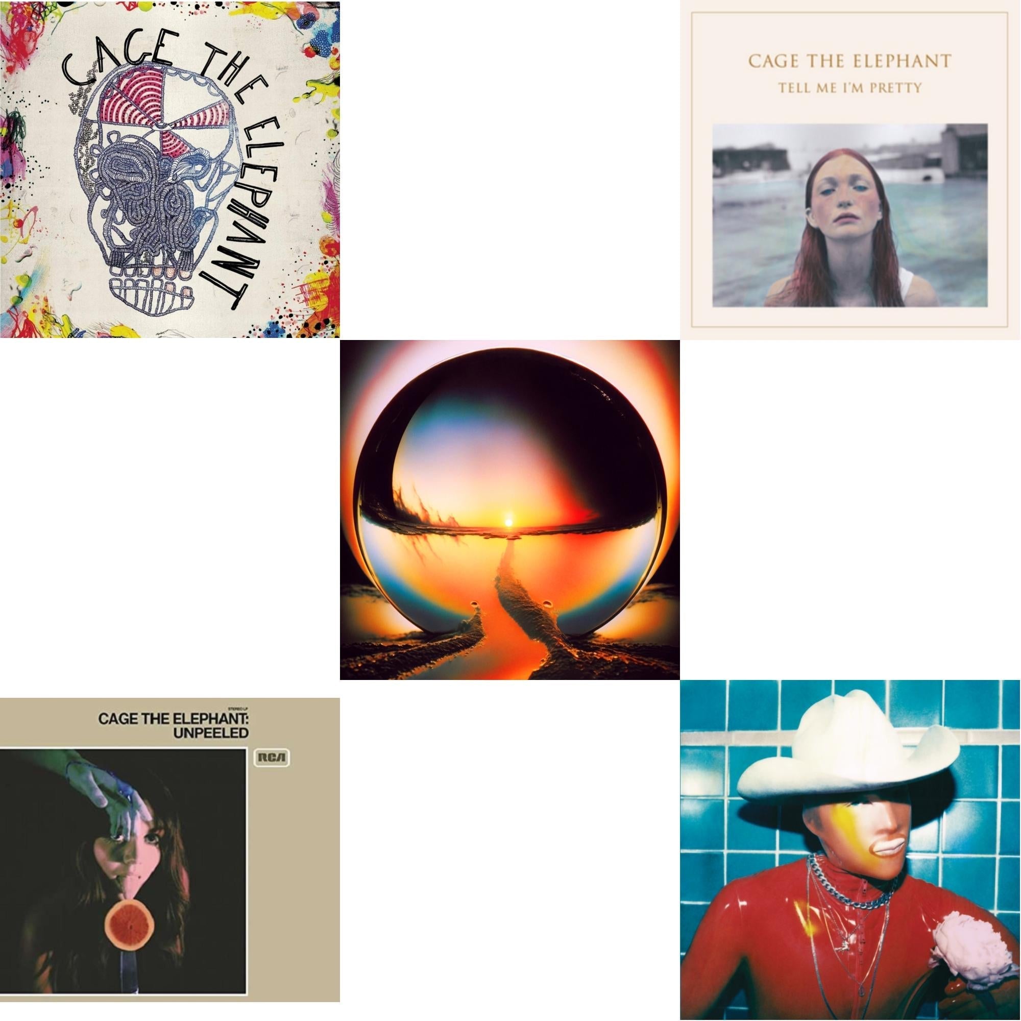 Social Cues (140G/Dl Insert) & Neon Pill & Cage The Elephant (180G) & Tell Me I'm Pretty (180G/Dl Card/Gatefold) & Unpeeled (2LP/140G/Gatefold)