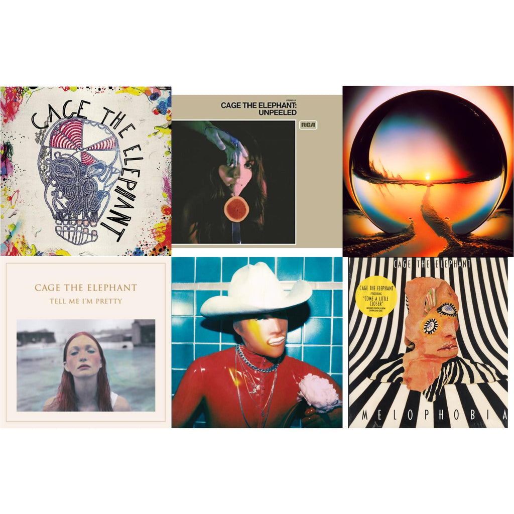 Social Cues (140G/Dl Insert) & Neon Pill & Cage The Elephant (180G) & Tell Me I'm Pretty (180G/Dl Card/Gatefold) & Melophobia (180G/Dl Card) & Unpeeled (2LP/140G/Gatefold)
