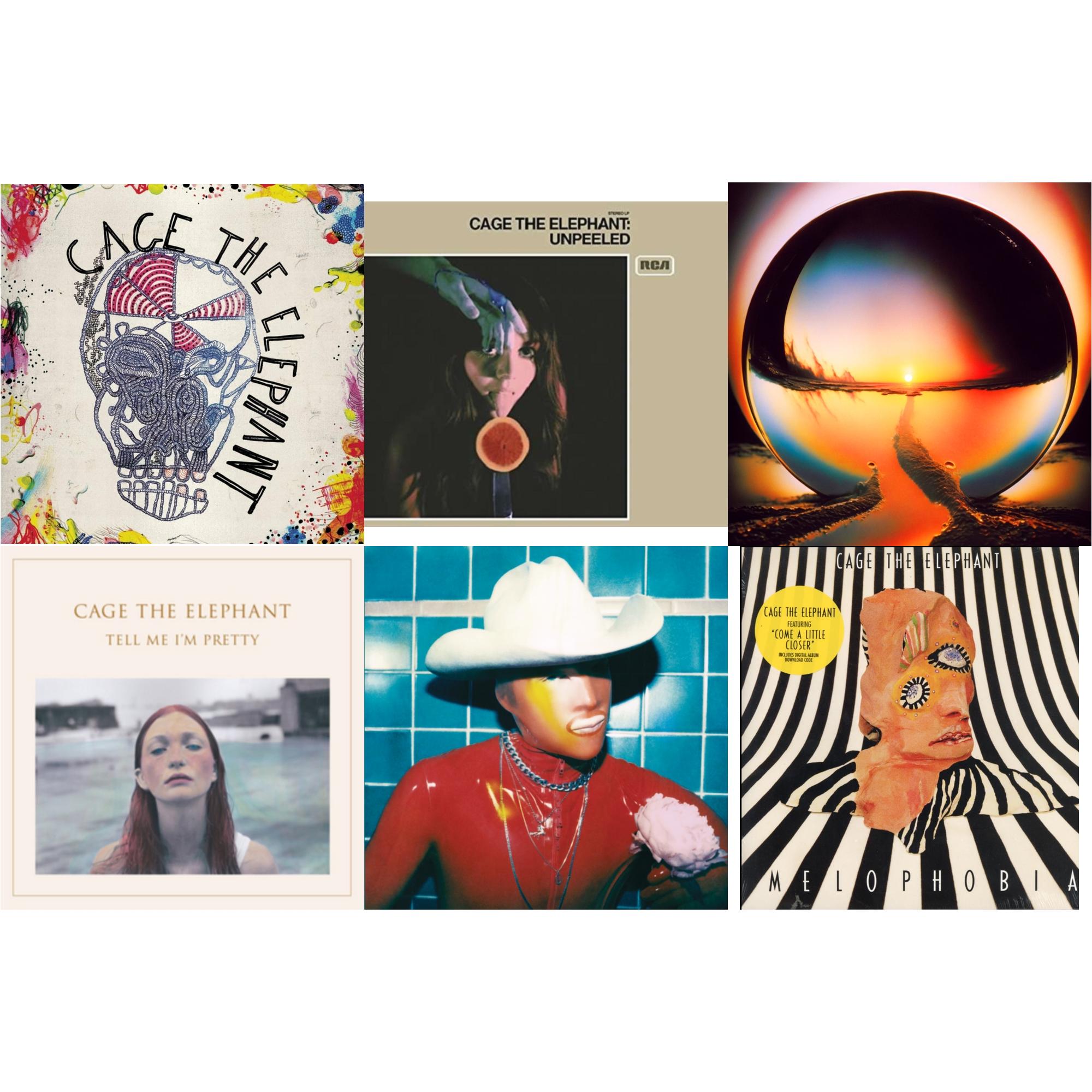 Social Cues (140G/Dl Insert) & Neon Pill & Cage The Elephant (180G) & Tell Me I'm Pretty (180G/Dl Card/Gatefold) & Melophobia (180G/Dl Card) & Unpeeled (2LP/140G/Gatefold)