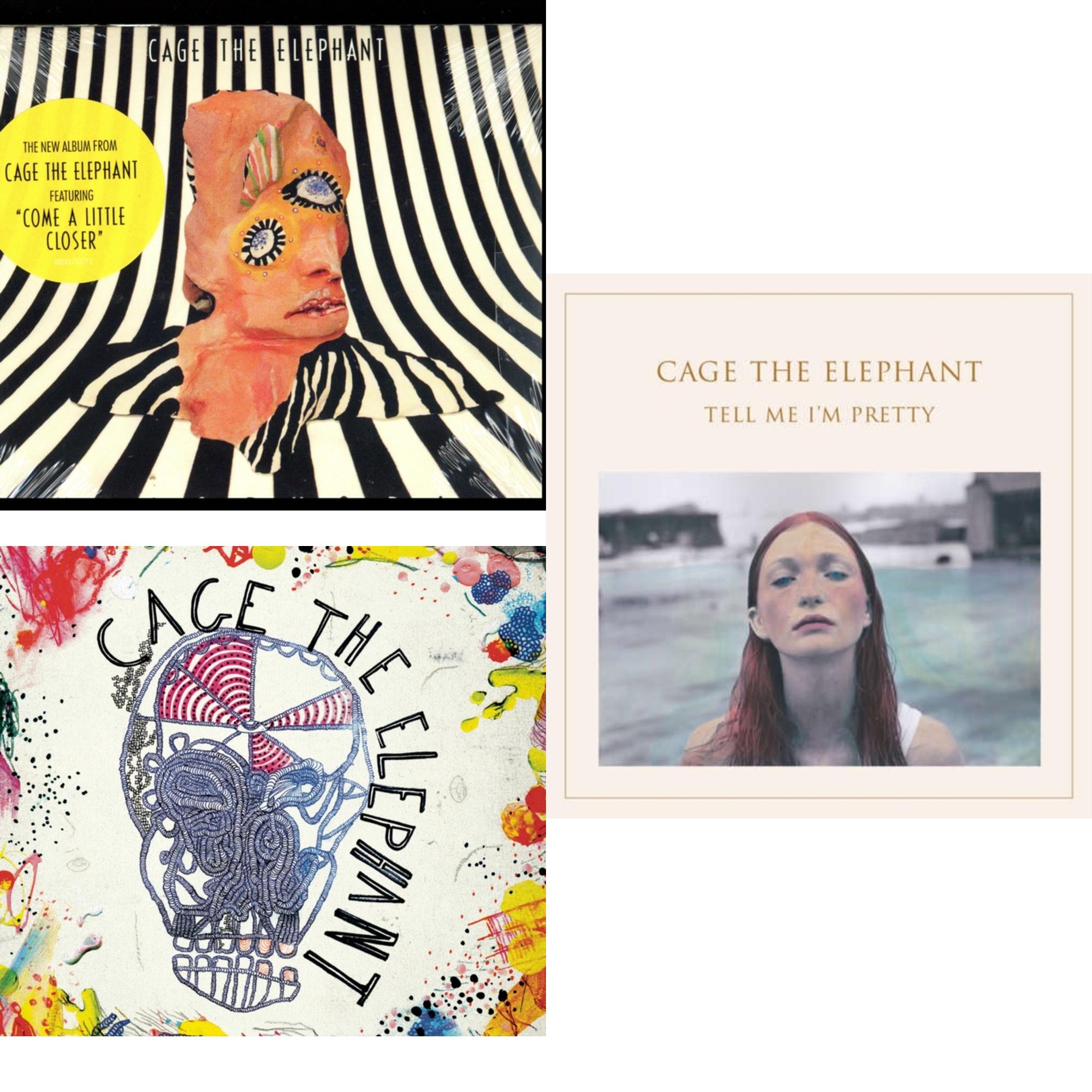 Cage The Elephant - Melophobia & Cage The Elephant & Tell Me I'm Pretty - CD Bundle