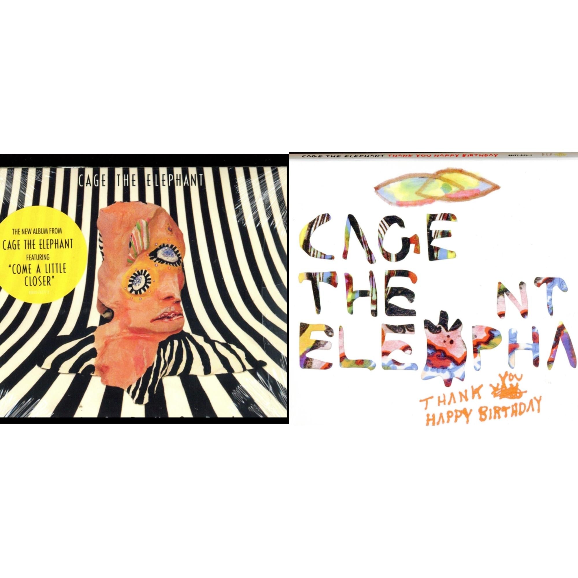 Cage The Elephant - Melophobia & Thank You Happy Birthday - CD Bundle