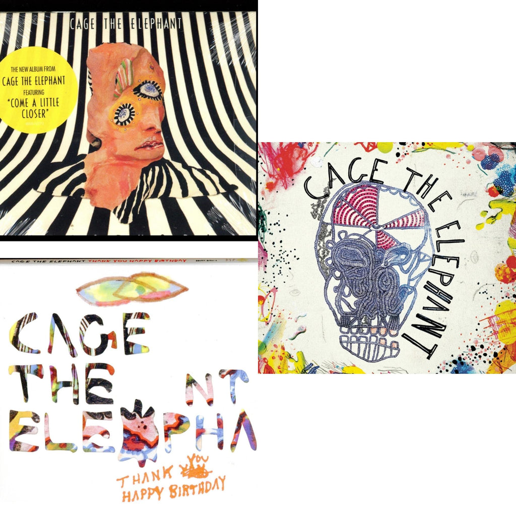 Cage The Elephant - Melophobia & Thank You Happy Birthday & Cage The Elephant - CD Bundle
