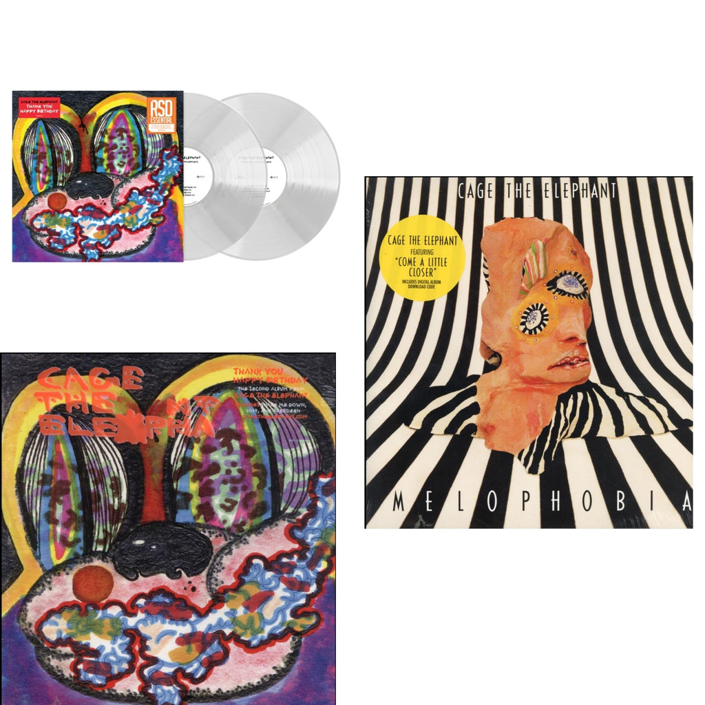 Thank You Happy Birthday (2LP/Utra Clear Vinyl) (Rsd Esstenial) & Thank You Happy Birthday & Melophobia (180G/Dl Card)