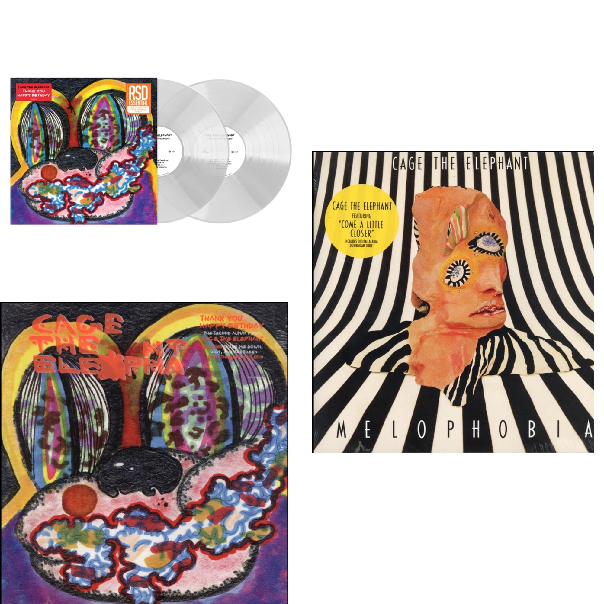 Thank You Happy Birthday (2LP/Utra Clear Vinyl) (Rsd Esstenial) & Thank You Happy Birthday & Melophobia (180G/Dl Card)
