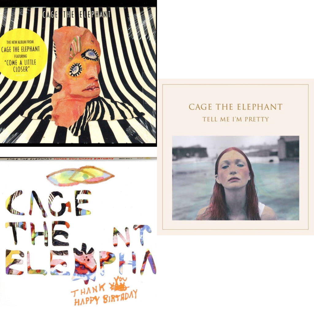 Cage The Elephant - Melophobia & Thank You Happy Birthday & Tell Me I'm Pretty - CD Bundle