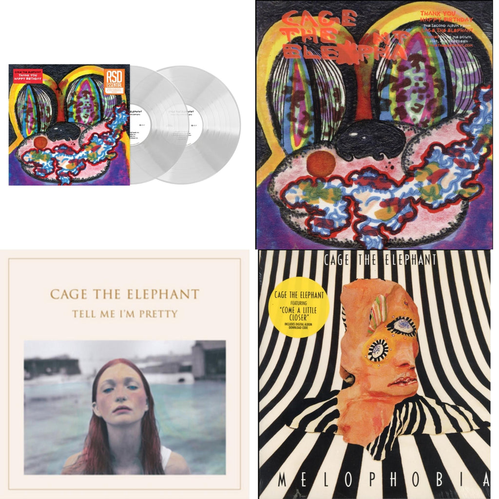 Thank You Happy Birthday (2LP/Utra Clear Vinyl) (Rsd Esstenial) & Thank You Happy Birthday & Tell Me I'm Pretty (180G/Dl Card/Gatefold) & Melophobia (180G/Dl Card)