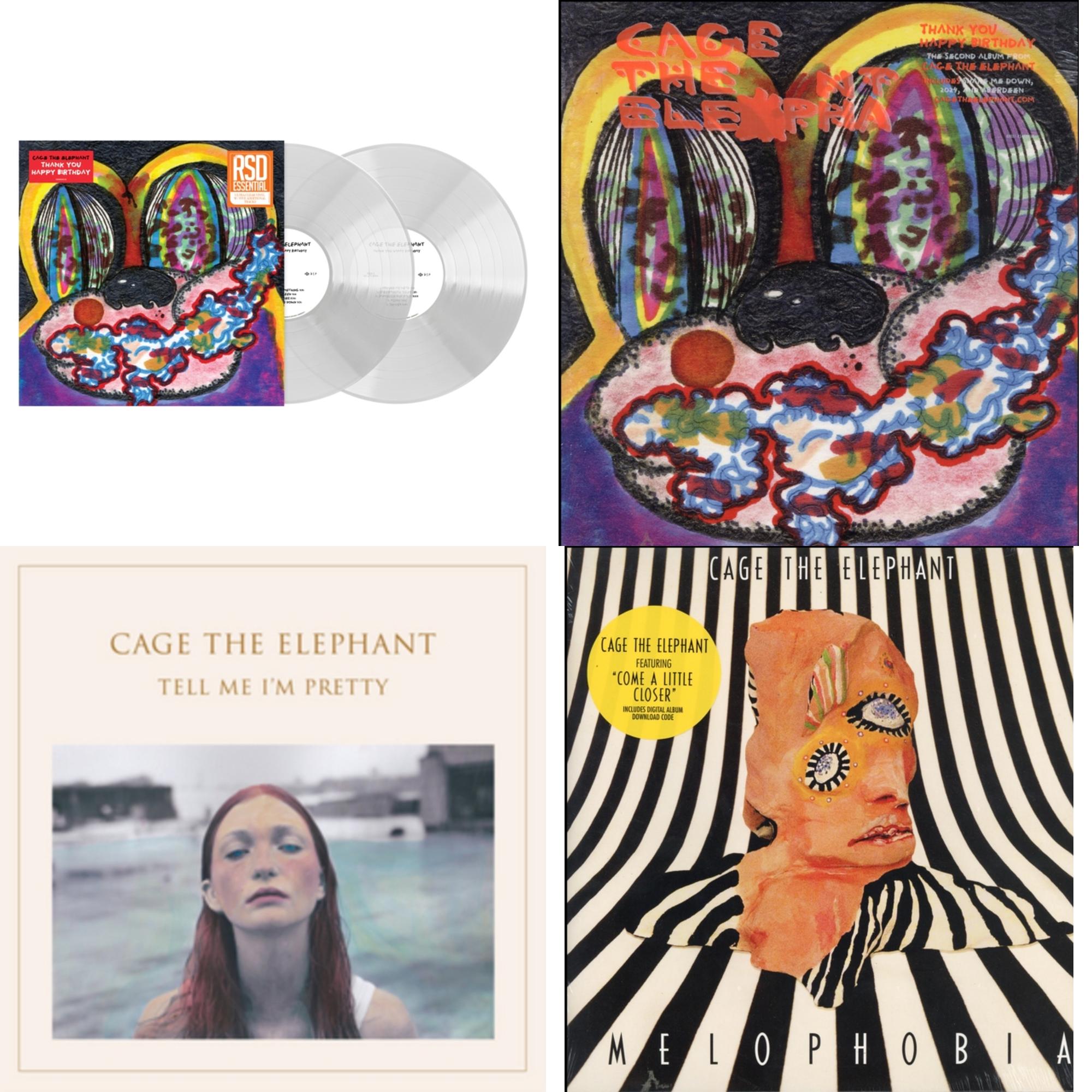 Thank You Happy Birthday (2LP/Utra Clear Vinyl) (Rsd Esstenial) & Thank You Happy Birthday & Tell Me I'm Pretty (180G/Dl Card/Gatefold) & Melophobia (180G/Dl Card)