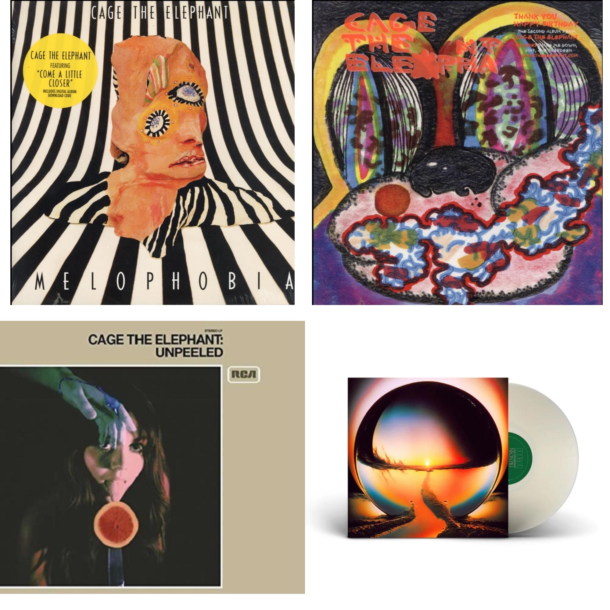 Neon Pill (Milky Clear LP Vinyl) (I) & Thank You Happy Birthday & Melophobia (180G/Dl Card) & Unpeeled (2LP/140G/Gatefold)