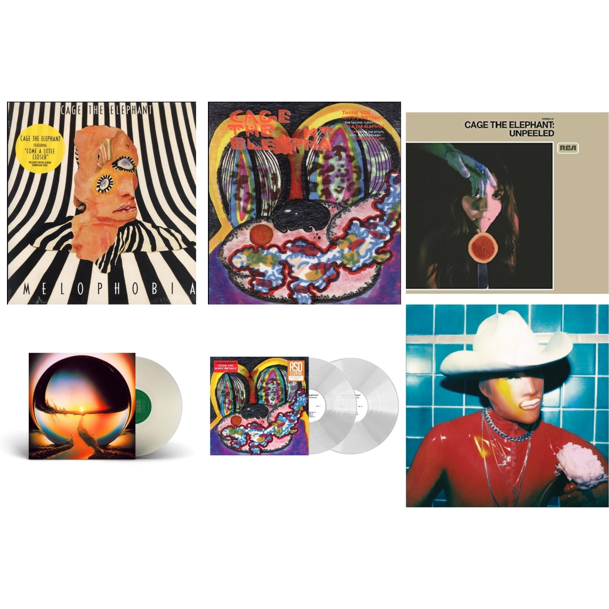 Social Cues (140G/Dl Insert) & Thank You Happy Birthday (2LP/Utra Clear Vinyl) (Rsd Esstenial) & Neon Pill (Milky Clear LP Vinyl) (I) & Thank You Happy Birthday & Melophobia (180G/Dl Card) & Unpeeled (2LP/140G/Gatefold)