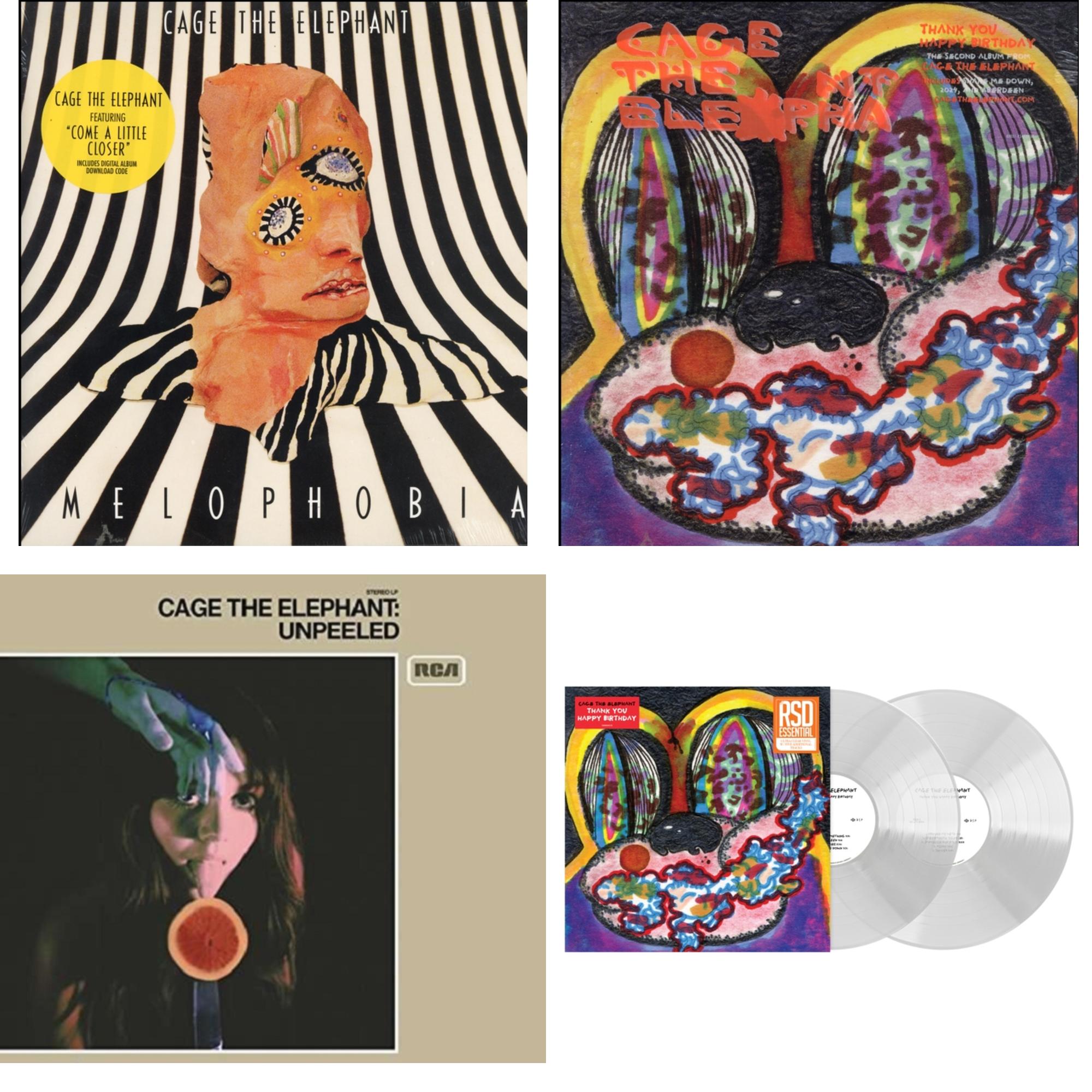 Thank You Happy Birthday (2LP/Utra Clear Vinyl) (Rsd Esstenial) & Thank You Happy Birthday & Melophobia (180G/Dl Card) & Unpeeled (2LP/140G/Gatefold)