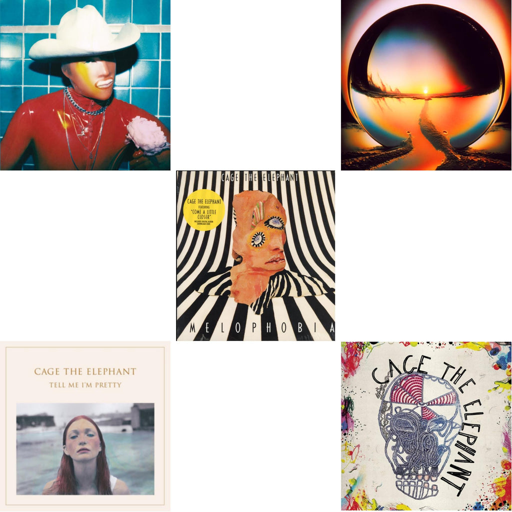 Social Cues (140G/Dl Insert) & Neon Pill & Cage The Elephant (180G) & Tell Me I'm Pretty (180G/Dl Card/Gatefold) & Melophobia (180G/Dl Card)