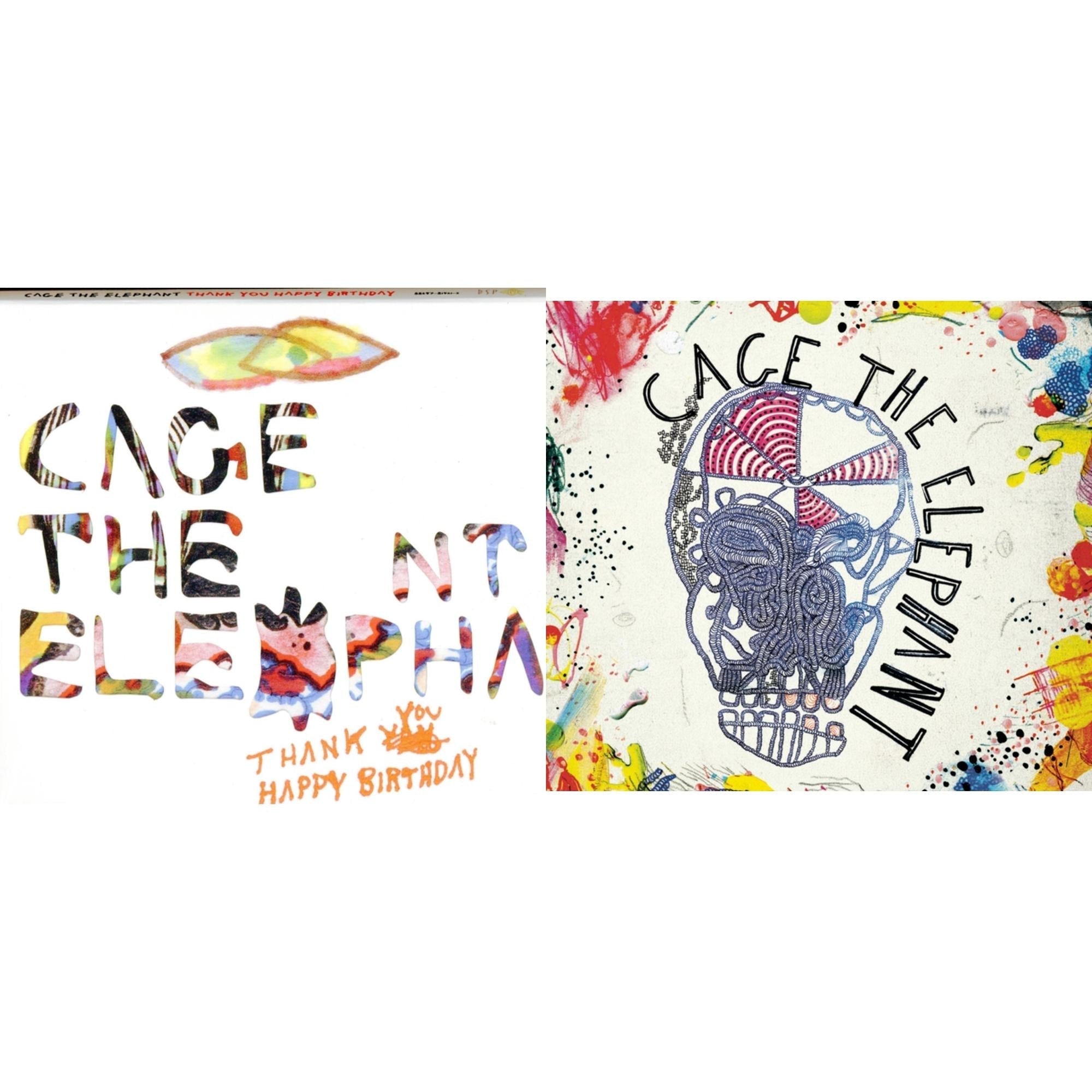 Cage The Elephant - Thank You Happy Birthday & Cage The Elephant - CD Bundle