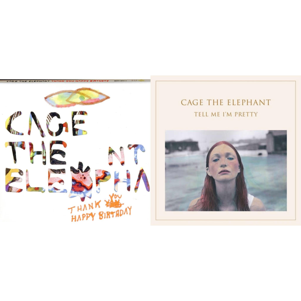 Cage The Elephant - Thank You Happy Birthday & Tell Me I'm Pretty - CD Bundle