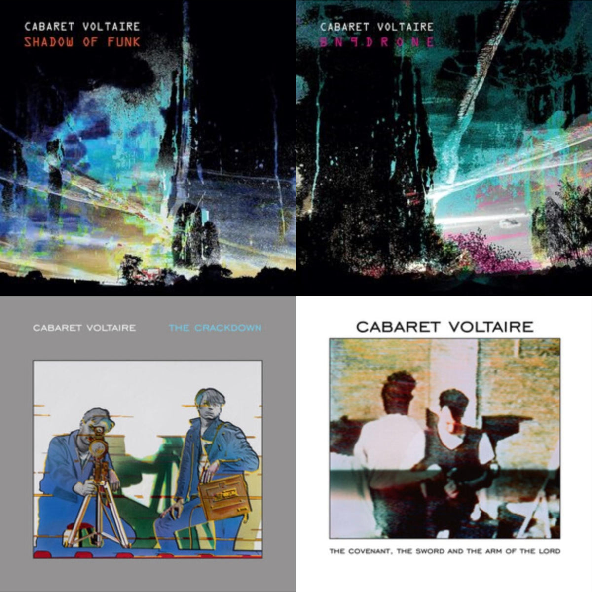Shadow Of Funk & Bn9drone (Limited Edition/White LP Vinyl) & Crackdown (Limited Edition/Grey LP Vinyl) & Covenant, The Sword & The Arm Of The Lord (Limited Edition/White LP Vinyl)