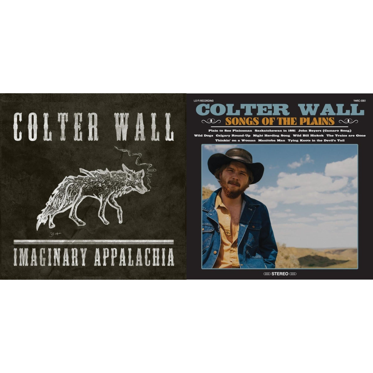 Colter Wall - Imaginary Appalachia (Red LP Vinyl) & Songs Of The Plains