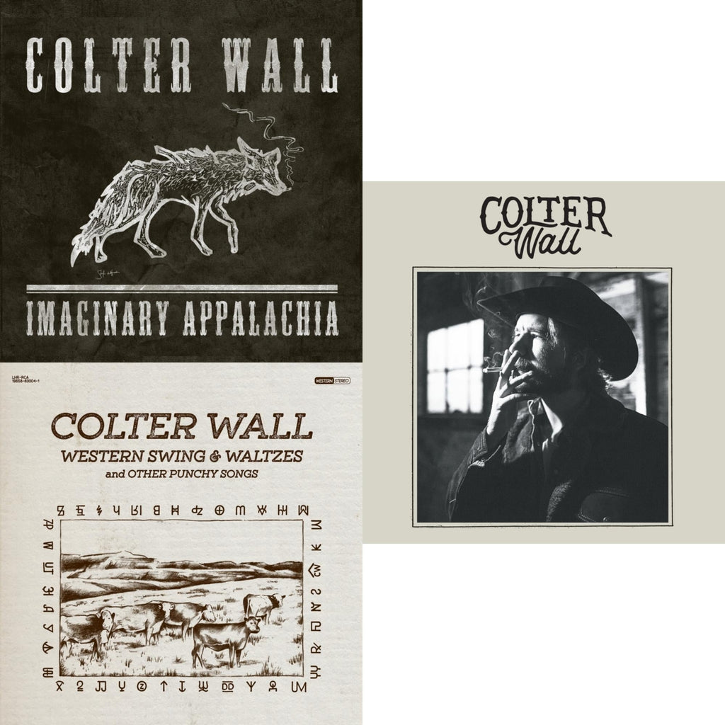 Imaginary Appalachia (Red LP Vinyl) & Colter Wall (Red LP Vinyl) & Western Swing & Waltzes (Red LP Vinyl)