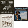 Colter Wall - Imaginary Appalachia (Red LP Vinyl) & Western Swing & Waltzes (Red LP Vinyl) & Songs Of The Plains