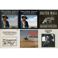 Colter Wall - Songs Of The Plains & Songs Of The Plains (Red LP Vinyl) & Imaginary Appalachia (Red LP Vinyl) & Western Swing & Waltzes (Red LP Vinyl) & Little Songs & Colter Wall (Red LP Vinyl)