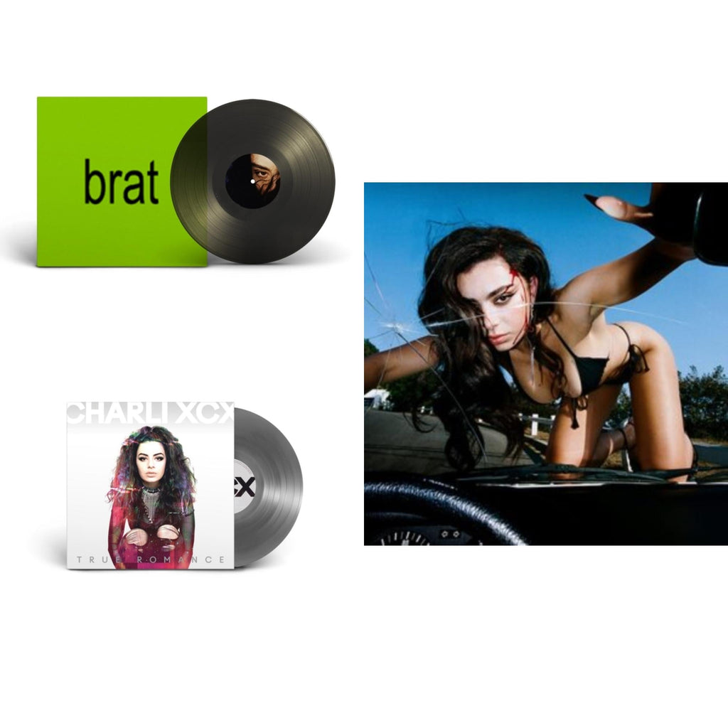 Brat (Black Ice LP Vinyl) & True Romance Original Angels Repress & Crash