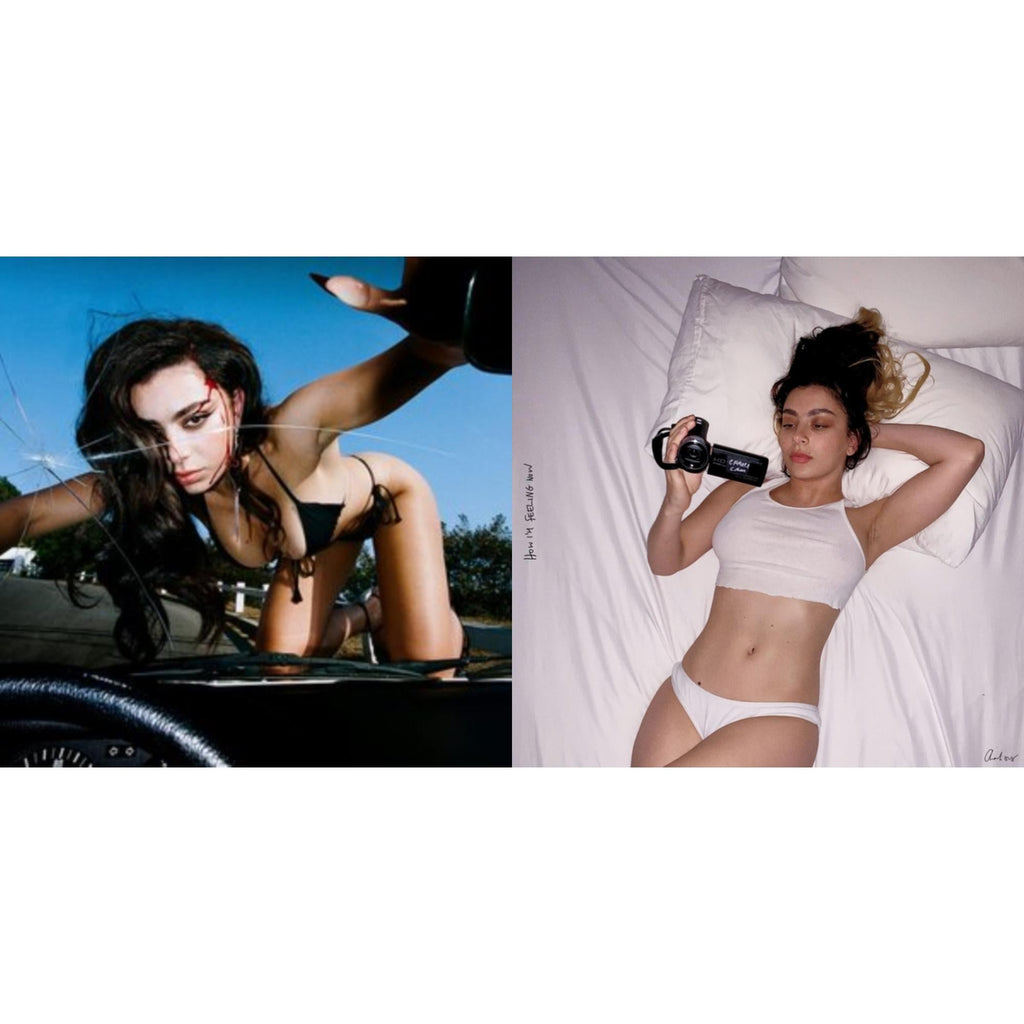 Charli Xcx - Charli Charli (2LP) & How I'm Feeling Now (Clear LP Vinyl)