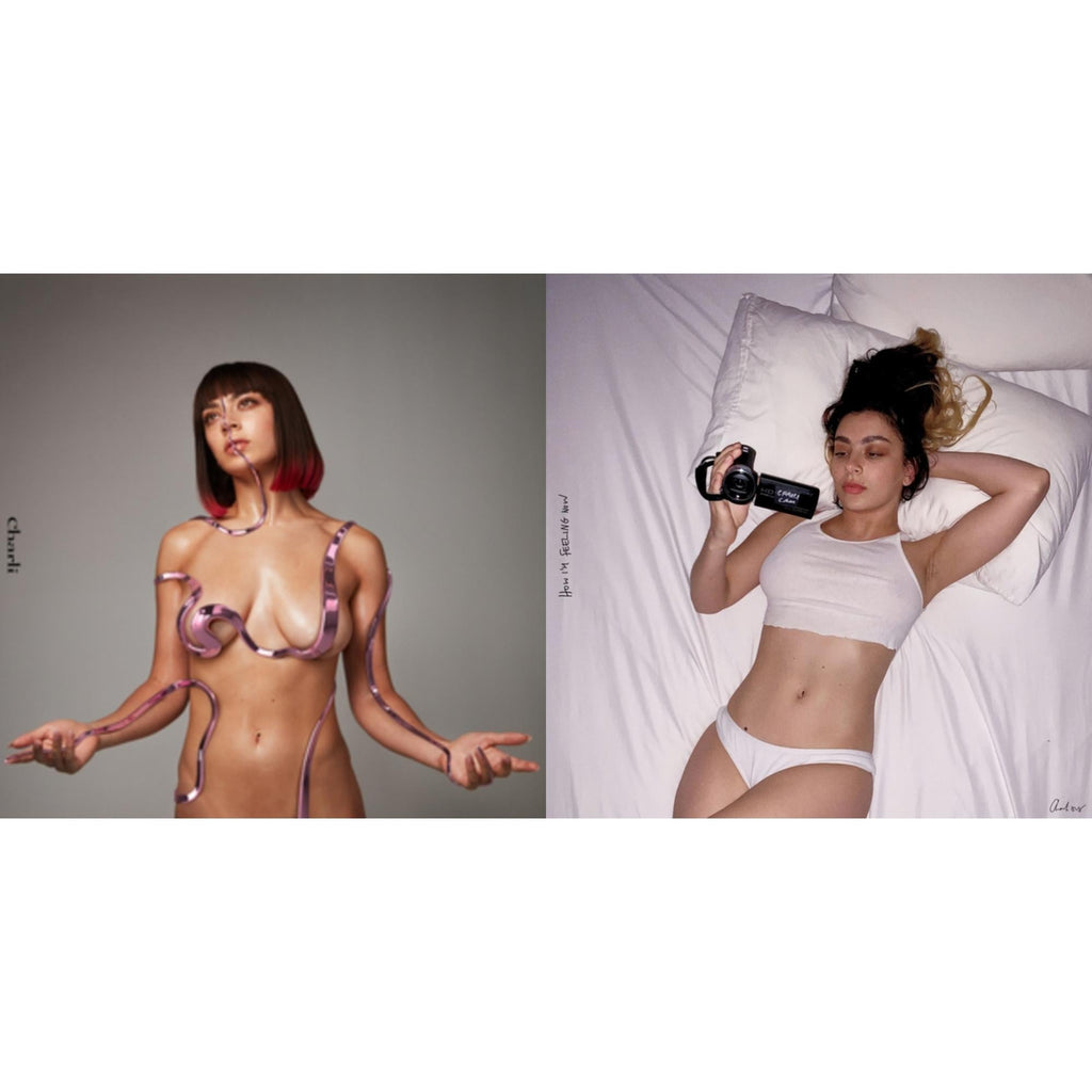Charli Xcx - Charli Charli (2LP) & How I'm Feeling Now (Clear LP Vinyl)