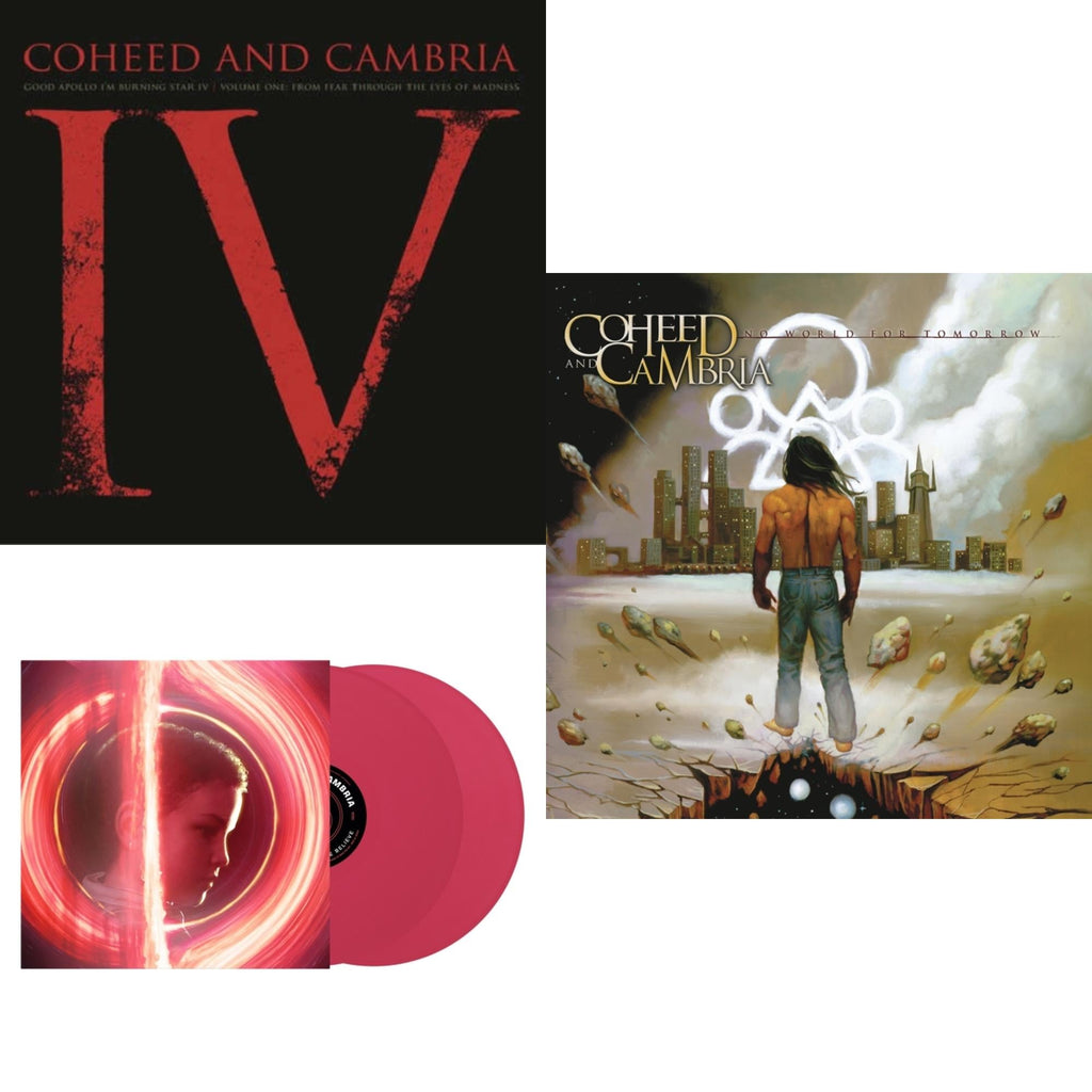 Good Apollo I'm Burning Star Iv, Vol. 2: No World For Tomorrow (2LP/180G) & Father Of Make Believe (X) (Magenta Vinyl/2LP) & Good Apollo I'm Burning Star Iv Vol.1:  From Fear Through The Eyes Of Madness (2LP/150G/Dlcard)