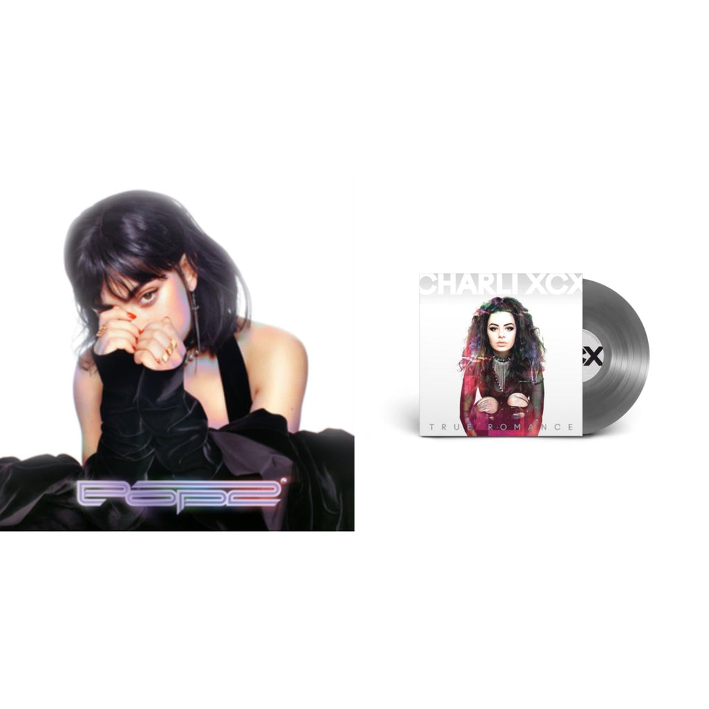 Charli Xcx - Pop 2 (5 Year Anniversary) & True Romance Original Angels Repress - LP Vinyl Bundle