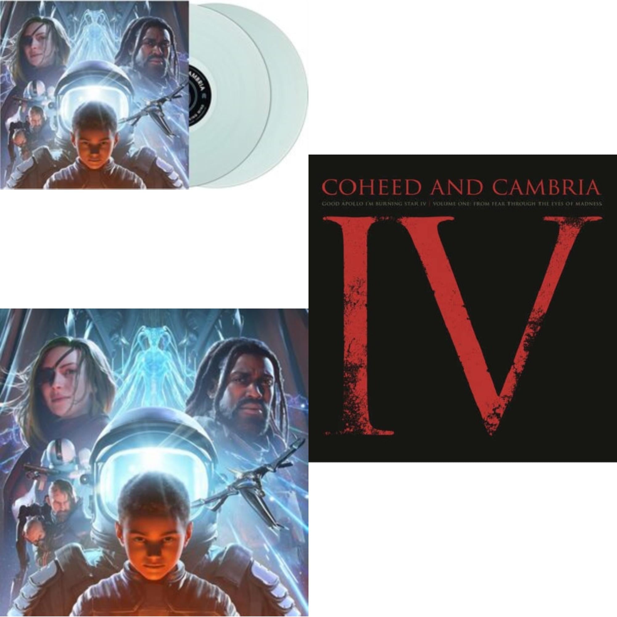 Vaxis Ii: A Window Of The Waking Mind (Transparent Electric Blue Vinyl/2LP) & Vaxis Ii: A Window Of The Waking Mind (Transparent Sea Blue Vinyl/2LP) (I) & Good Apollo I'm Burning Star Iv Vol.1:  From Fear Through The Eyes Of Madness (2LP/150G/Dlcard)