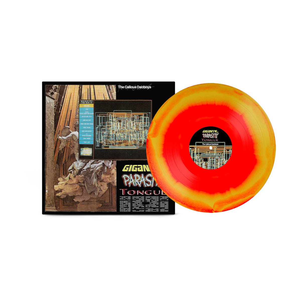 Callous Daoboys – Gigantic Parasite Tongue / Watching Us Kiss (LP Vinyl) Vinyl Record