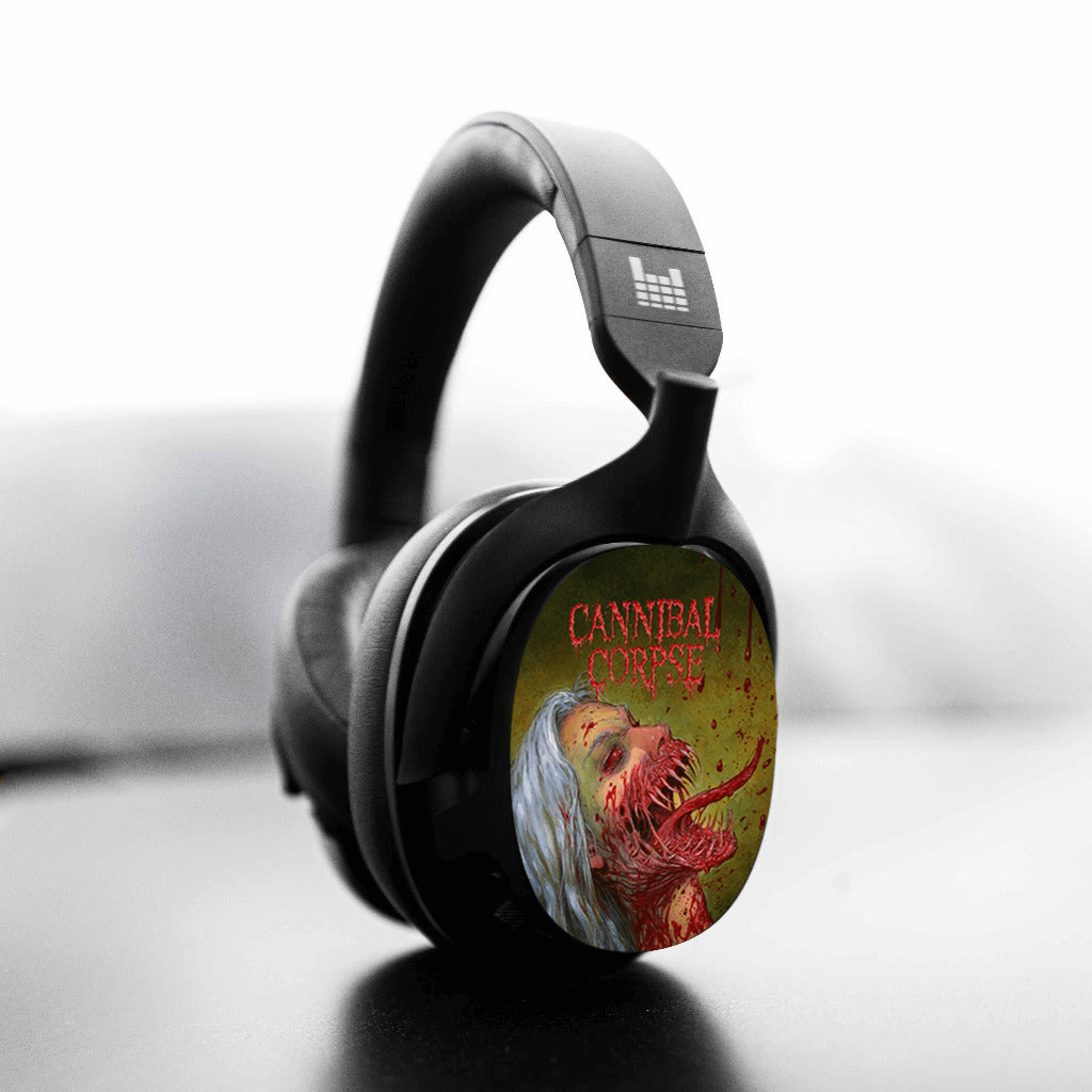 Cannibal Corpse Limited Edition HEAVYS Headphone Shells & Headphone Bundle