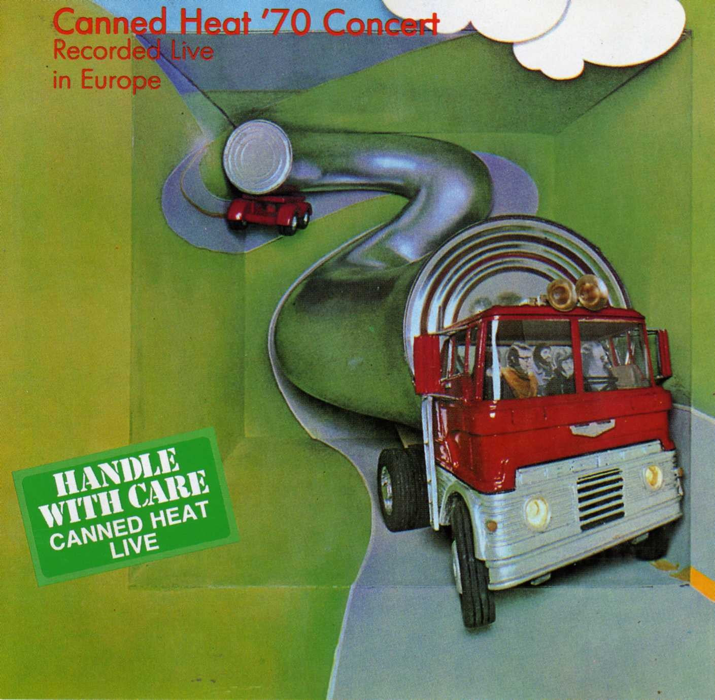 Canned Heat – '70 Concert: Recorded Live In Europe (LP Vinyl) Vinyl Record