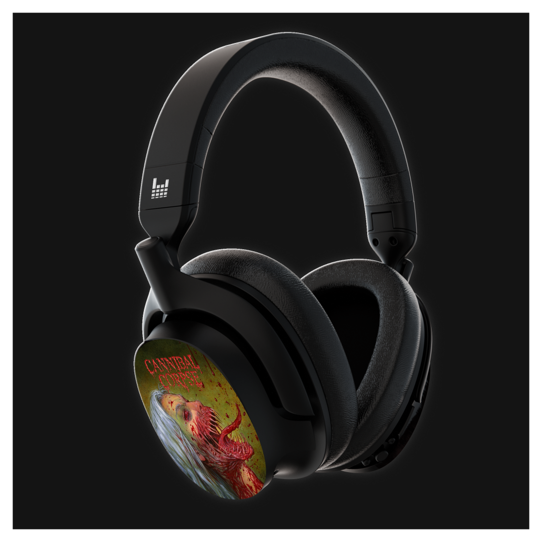 Cannibal Corpse Limited Edition HEAVYS Headphone Shells & Headphone Bundle