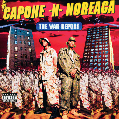 Capone-Noreaga The War Report (Clear Vinyl with Red & Blue Splatter Vinyl) [Explicit Content] (2 LP) Vinyl Record