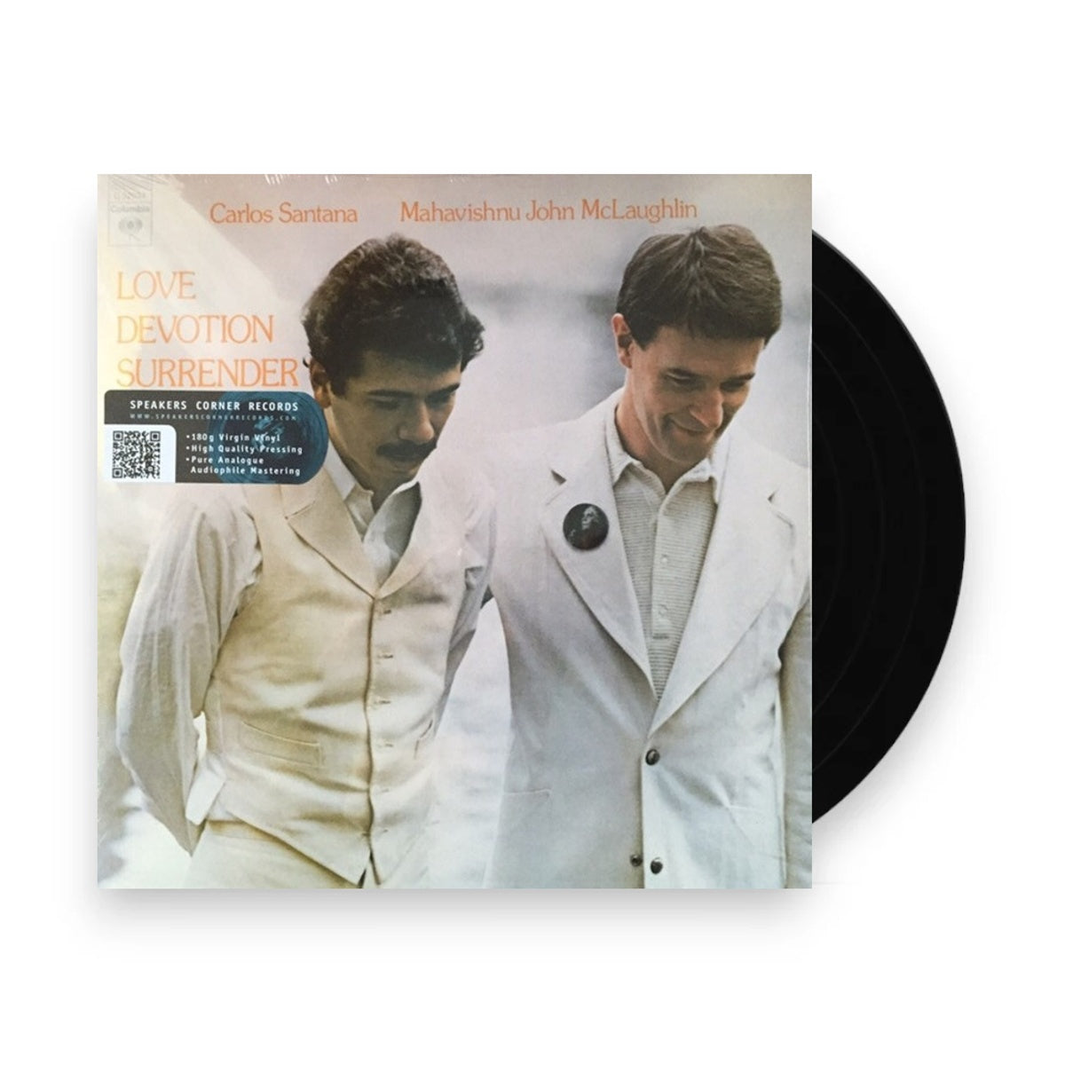 Carlos Santana & Mahavishnu John McLaughlin – Love Devotion Surrender (LP Vinyl) Vinyl Record