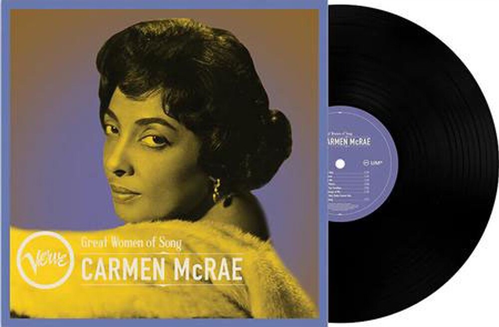 Carmen McRae – Great Women Of Song (LP Vinyl) Vinyl Record