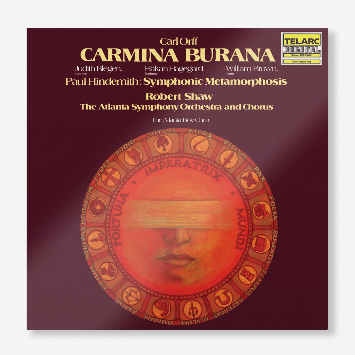 Carl Orff's Carmina Burana & Paul Hindemith's Symphonic Metamorphosis (2 LP) Vinyl Record