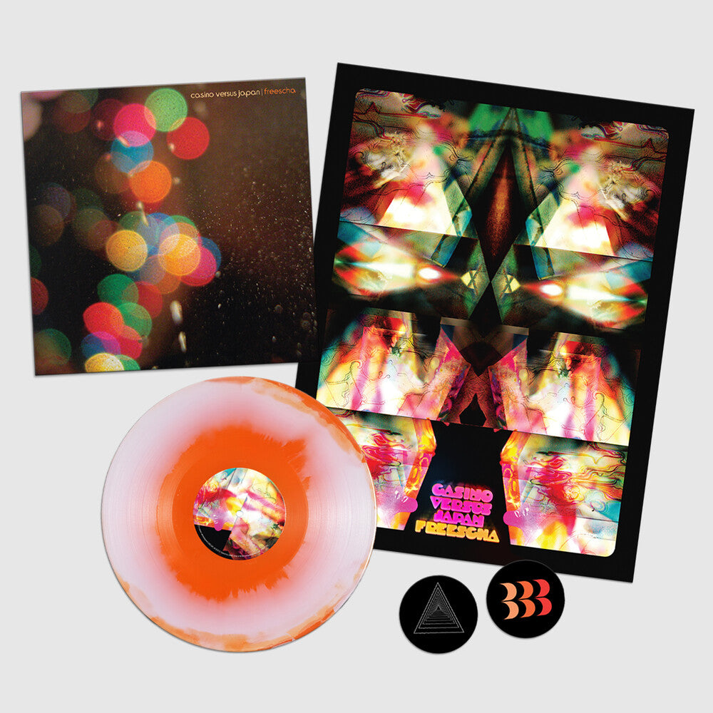 Casino Versus Japan / Freescha – Split (Colored, Limited Edition, Post, Stic, Reissue LP Vinyl) Vinyl Record