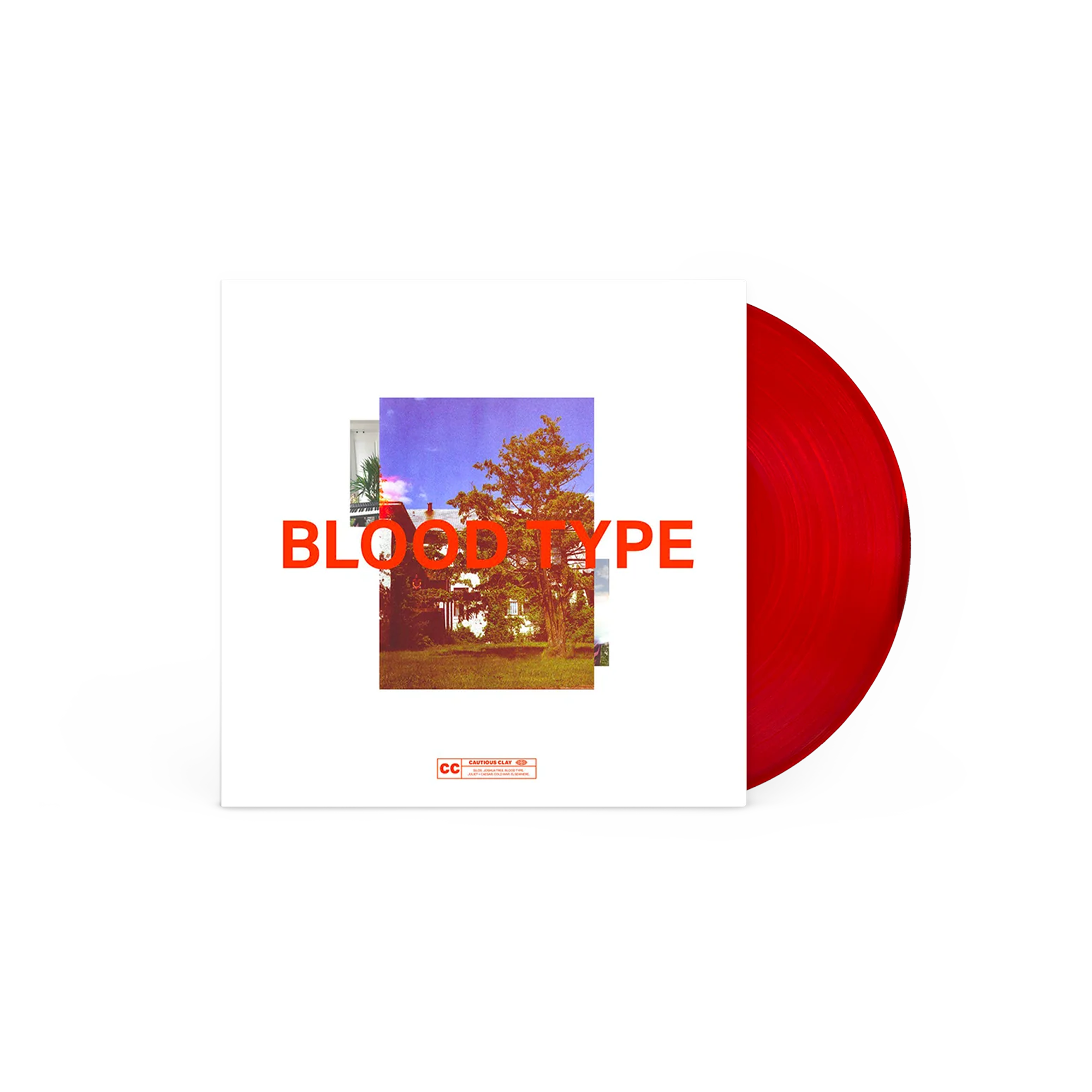 Blood Type - Transparent Blood Red Vinyl Record
